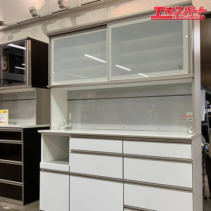 AYANO 綾野製作所 レンジボード W1600 食器棚 鏡面 IDC大塚家具 エリア限定配送 戸塚店 : tecsuzu2024122207 ...