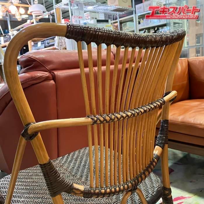 山川ラタン CD-671 サイドチェア ダイニングチェア 2 戸塚店