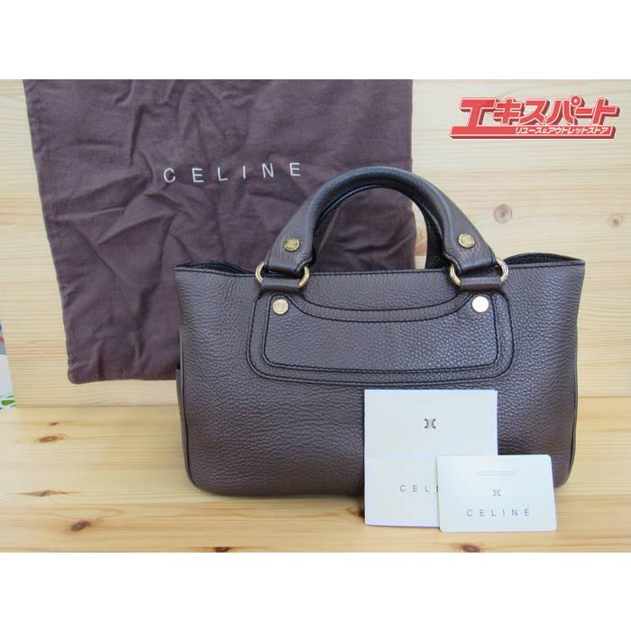 セリーヌ CELINE ブギーバッグ レザー スタッズ トートバッグ