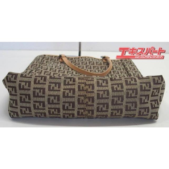 フェンディ FENDI ズッカ柄 8BH006028 トートバッグ ポーチ付き