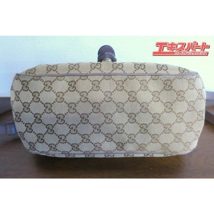 グッチ GUCCI GGキャンバス レザー ショルダーバッグ 308452 肩掛け