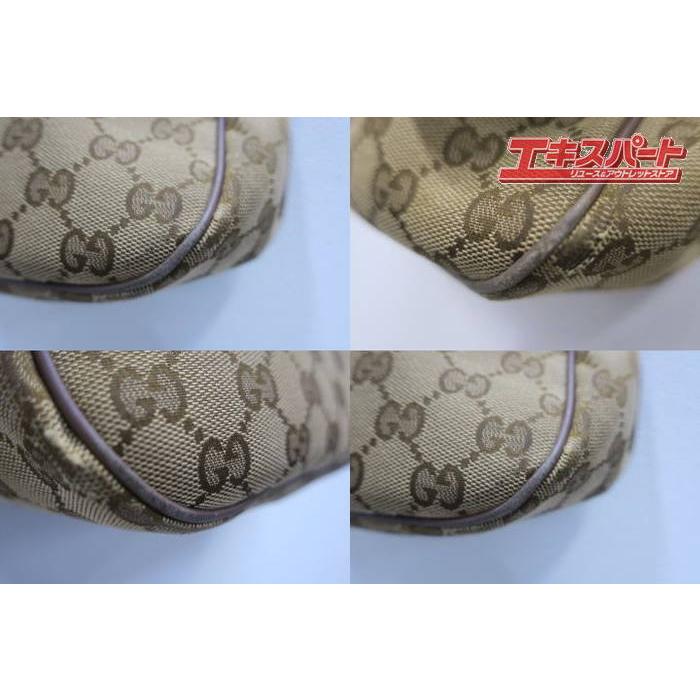 グッチ GUCCI GGキャンバス レザー ショルダーバッグ 308452 肩掛け