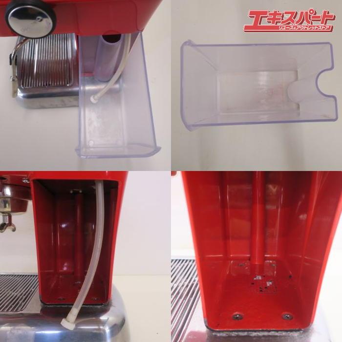 ascaso赤いエスプレッソマシン 圧力計付き ascaso 【美品】アスカソ ドリーム サーモブロックタイプ