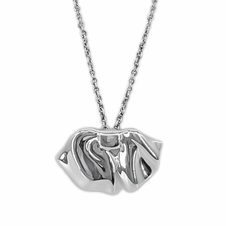 Tiffany & Co. リボン型ペンダント(vintage) TIFFANY&Co.（ティファニー） リボン ネックレス ペンダント