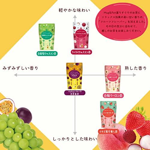 Mantecorp Skincare Tokyo Tea Tradingトーキョーティートレーディング Mug&Pot ライチジャスミン茶ティーバッグ 6P×3個｜reuse-radiate｜05