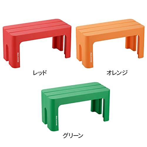 サンカ デコラステップ 踏み台 昇降ステップ台 グリーン トールL 高さ30cm 広い足のせ部分と滑り止め加工 インテリアになじむおしゃれでかわいい丸い |  | 04