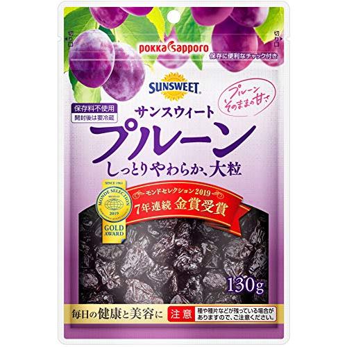 ポッカサッポロ サンスウィート プルーン チャック付 130g×5袋 | 