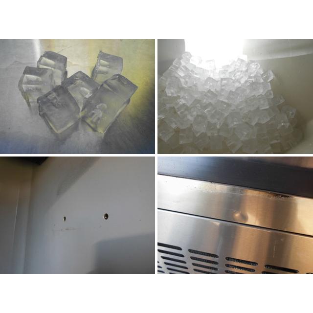 中古厨房 業務用 サンヨー SANYO 製氷機 キューブアイス SIM-S88U 100V