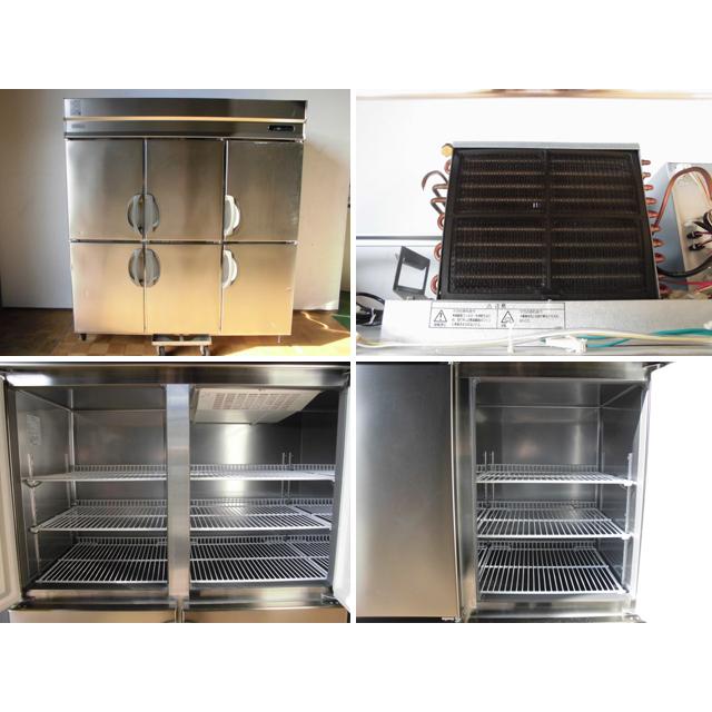 フクシマガリレイ 中古厨房 業務用 縦型 6面 冷蔵庫 URN-180RM6 100V