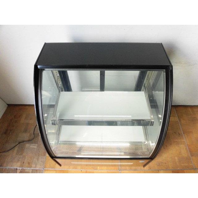 中古厨房 業務用 JCM RIT 対面 ラウンド型 冷蔵ショーケース RITS-126T