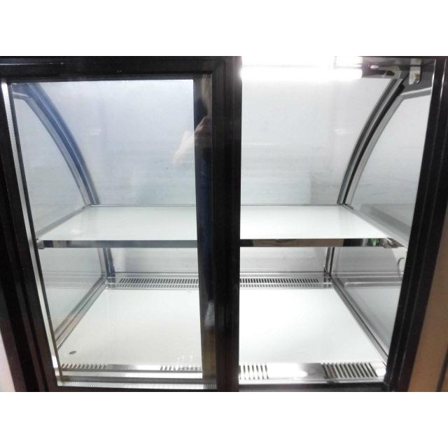 中古厨房 業務用 JCM RIT 対面 ラウンド型 冷蔵ショーケース RITS-126T