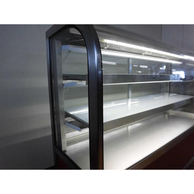 中古厨房 大穂 業務用 対面式 冷蔵ケース ショーケース お惣菜 お弁当 