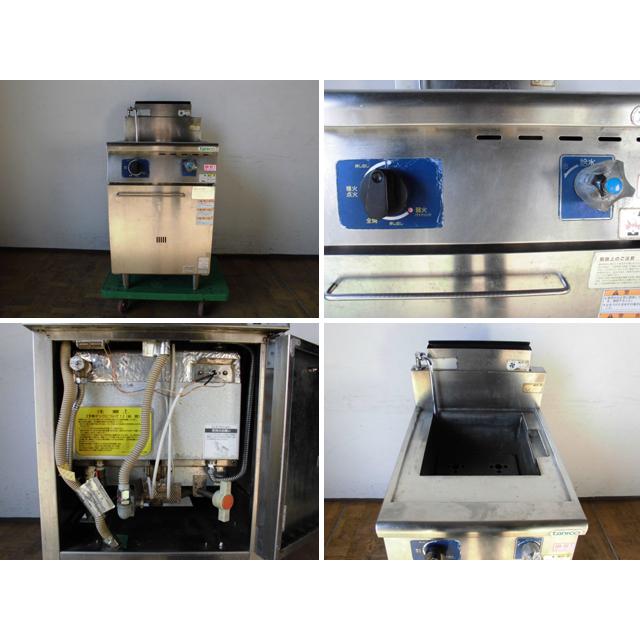 中古厨房 タニコー 業務用 1槽 ガス角型 ゆで麺機 省エネタイプ 中古厨房 タニコー 業務用 1槽 ガス角型 ゆで麺機 省エネタイプ
