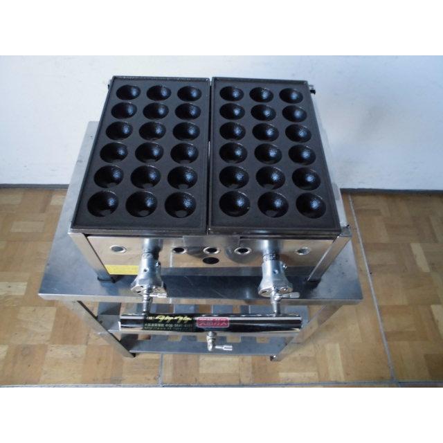 中古厨房 業務用 タケウチ 卓上 2連 たこ焼き器 たこ焼き台 都市 中古厨房 業務用 タケウチ 卓上 2連 たこ焼き器 たこ焼き台 都市