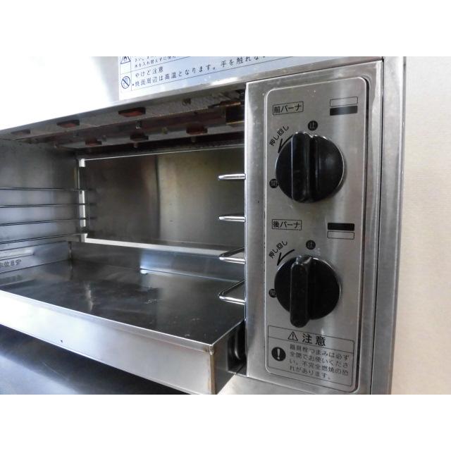 中古厨房 リンナイ 業務用 上火式 グリラー RGP-62SV ペットミニ 