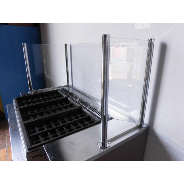 中古厨房 マルゼン 業務用 3連 たこ焼き器 タコ焼 MGKT-H3 都市ガス 96 