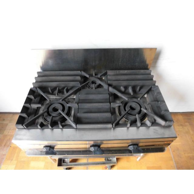 中古厨房 タニコー 業務用 3口 ガスコンロ ガステーブル ウルティモ