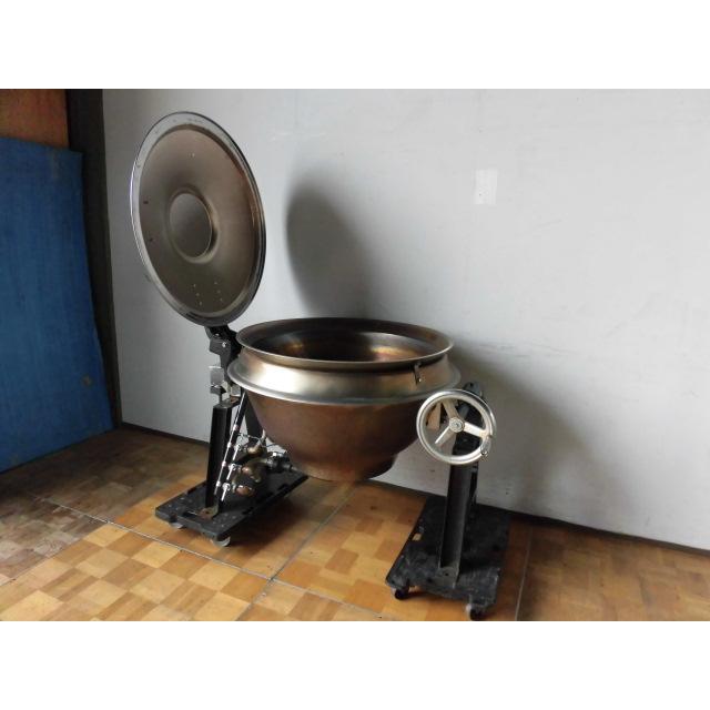 中古厨房 HATTORI 服部工業 業務用 ガス回転釜 煮炊き釜 GHS-28 都市