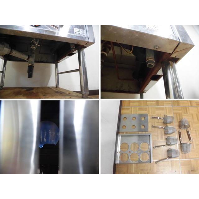 マルゼン（MARUZEN） 中古厨房 業務用 ゆで麺機 MRK-066B 都市ガス 28L