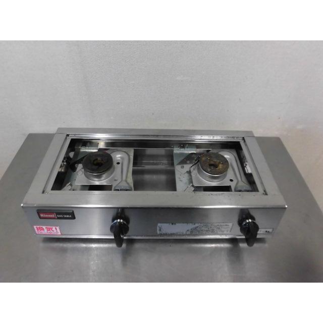 リンナイ（Rinnai） 中古厨房 業務用 卓上 コンロ ガステーブル 2口 