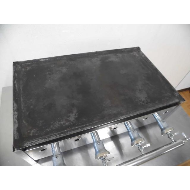 都市ガス グリドル 1500×650×850 業務用鉄板 中古厨房 /23K2002Z : 得 