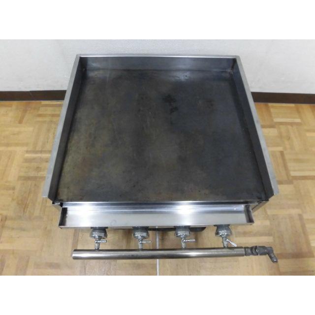 中古厨房 業務用 卓上 鉄板グリドル 鉄板 焼き台 バーナー4本 都市ガス