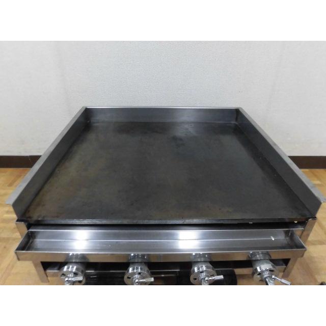 値下げしました！業務用 鉄板焼き器 4連バーナー 鉄板 本体 楽天市場
