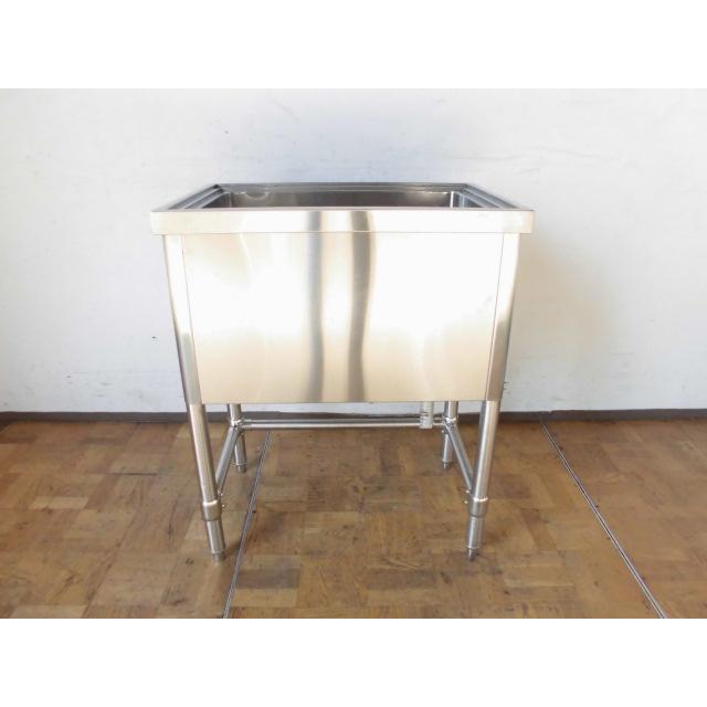 中古厨房 業務用 1槽シンク ドッグバス 流し台 ステンレス W650 中古厨房 業務用 1槽シンク ドッグバス 流し台 ステンレス W650