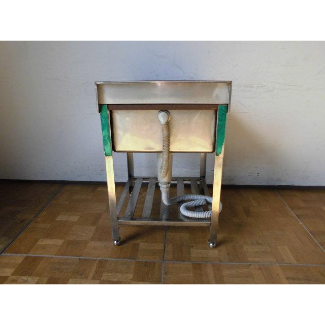 中古厨房 業務用 1槽シンク 流し台 ステンレス W600×D650×H800 中古厨房 業務用 1槽シンク 流し台 ステンレス W600×D650×H800