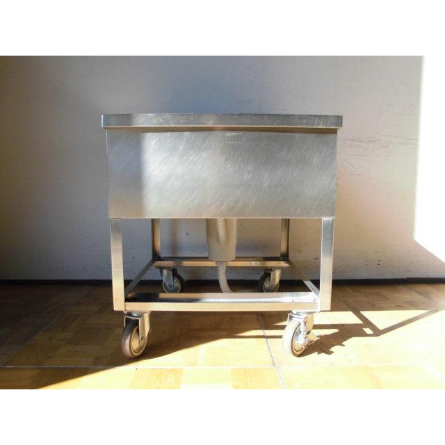中古厨房 業務用 1槽シンク ステンレス 流し台 W750×D750×H800mm