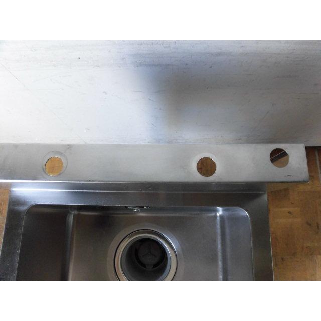 中古厨房 業務用 1槽シンク 流し台 ステンレス W550×D600×H800 中古厨房 業務用 1槽シンク 流し台 ステンレス W550×D600×H800