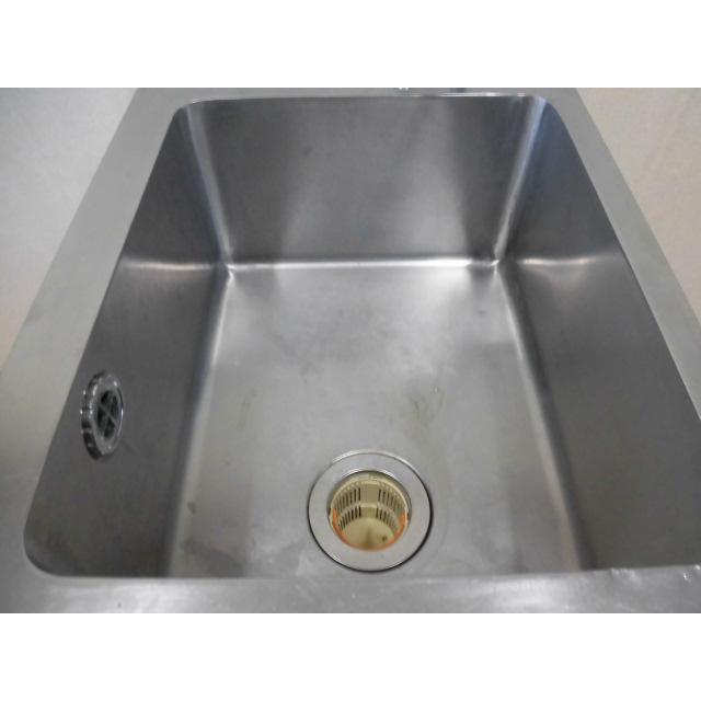 中古厨房 業務用 1槽シンク 流し台 ステンレス W450×D600×H795mm 中古厨房 業務用 1槽シンク 流し台 ステンレス W450×D600×H795mm