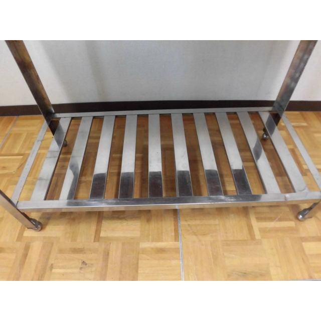 中古厨房 業務用 ステンレス 作業台 W1200×D600×H800mm 調整脚+ 中古厨房 業務用 ステンレス 作業台 W1200×D600×H800mm 調整脚+
