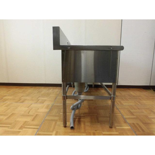 中古厨房 マルゼン 業務用 ステンレス 流し台 3槽 シンク W1500×D600