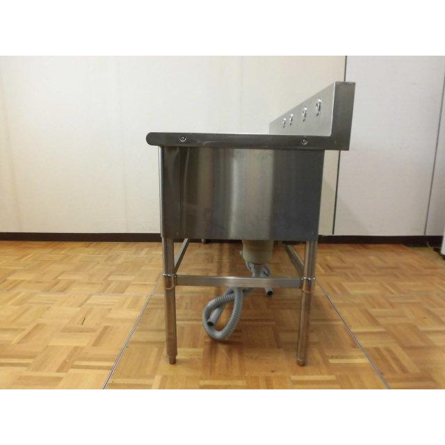 中古厨房 マルゼン 業務用 ステンレス 流し台 3槽 シンク W1500×D600