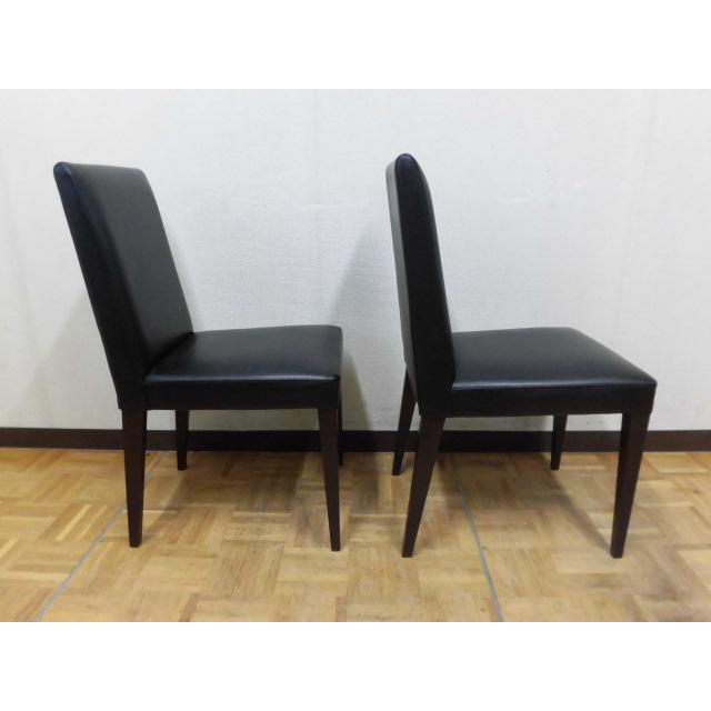中古厨房 業務用 角型 カフェ テーブル チェア2脚 3点セット ブラック 