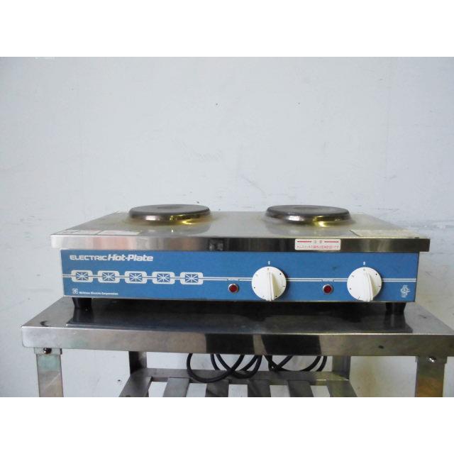 中古厨房 業務用 ニチワ電機 卓上 電気コンロ 2口 THP-1W 100V 中古厨房 業務用 ニチワ電機 卓上 電気コンロ 2口 THP-1W 100V