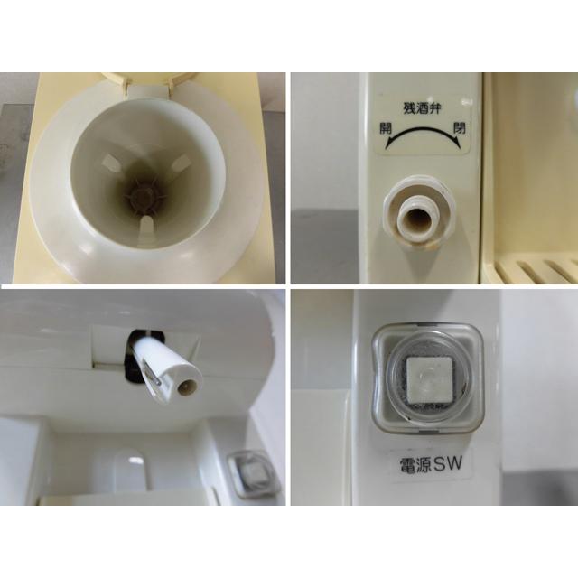 中古厨房 業務用 タイジ 卓上 全自動 酒燗器 酒かん器 TSK-N11R 100V 瞬間加熱 一升ビン一本立て お銚子一本取り 45℃〜65℃ 熱燗 取説付 | タイジ | 04