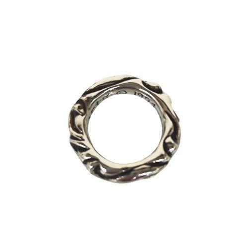 CHROME HEARTS クロムハーツ リング スクロールバンドリング 925