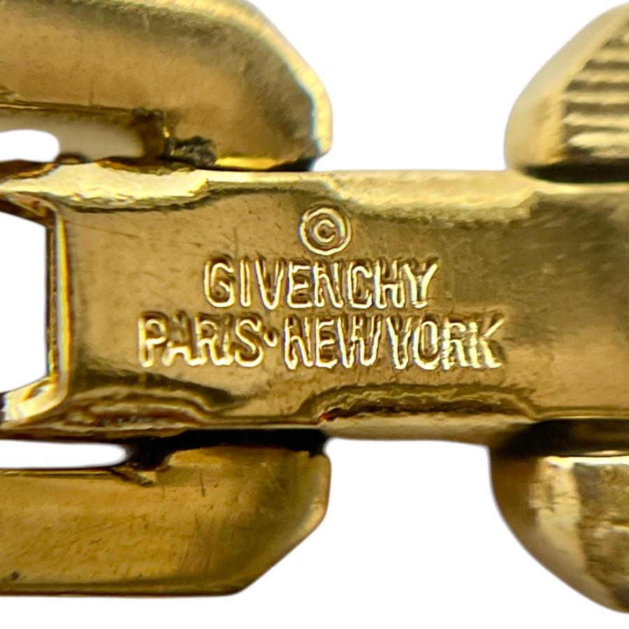 Givenchy ジバンシー ネックレス ツイスト メッキ メタル ゴールド