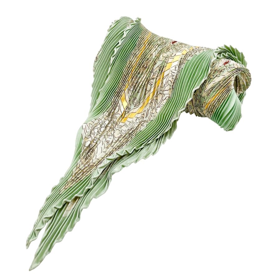 HERMES（エルメス） スカーフ プリーツカレ シルク スカーフ ユニ