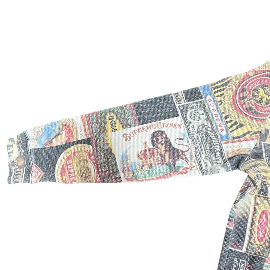 希少　Supreme シュプリーム サーマル　22AW総柄 長袖 コットン Supreme（シュプリーム） サーマル 22AW 総柄 Republica Thermal L