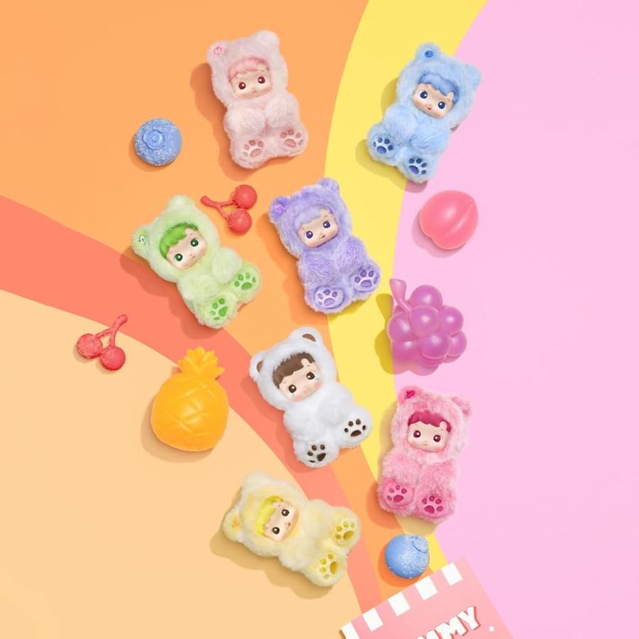 POP MART HACIPUPU Gummy Bear シリーズ ぬいぐるみペンダント