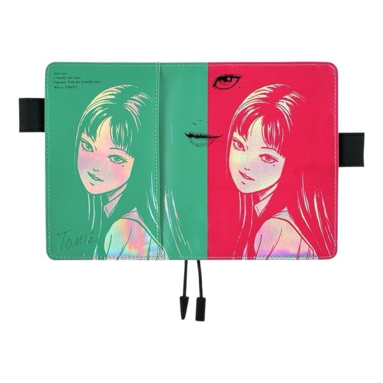 ほぼ日 手帳カバー オリジナル 伊藤潤二 富江 Smirk : REUSE MARKET