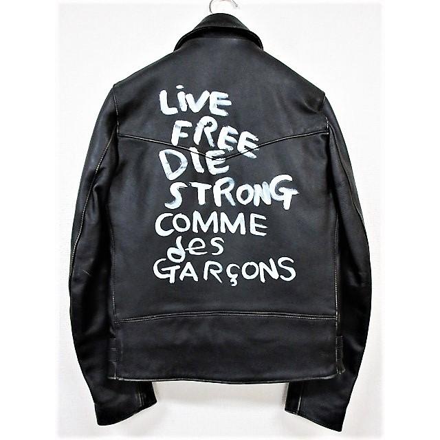 COMME des GARCONS ギャルソン×Lewis Leathers ルイスレザー 391T