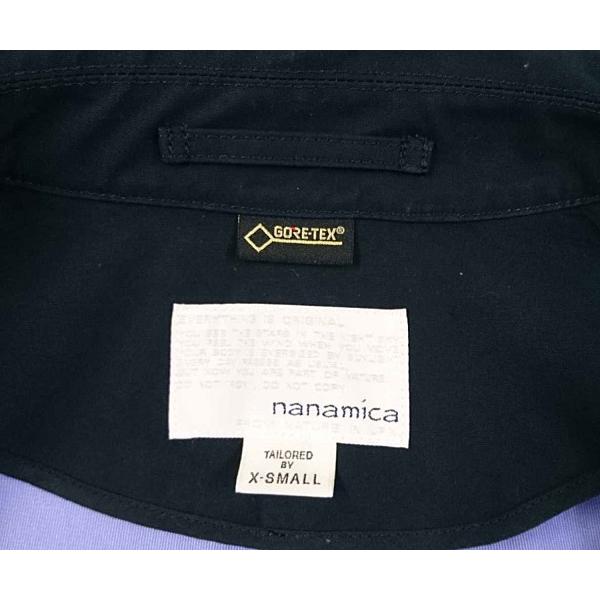 価格販売中 コート nanamicaナナミカ SUBF800 GORE-TEX ネイビー ステンカラーコート
