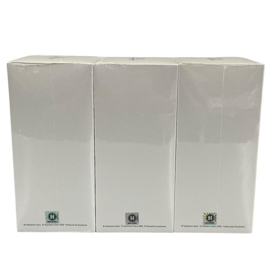 奈良美智 ドラミング・ガール 1、2、3 3体セット フィギュア