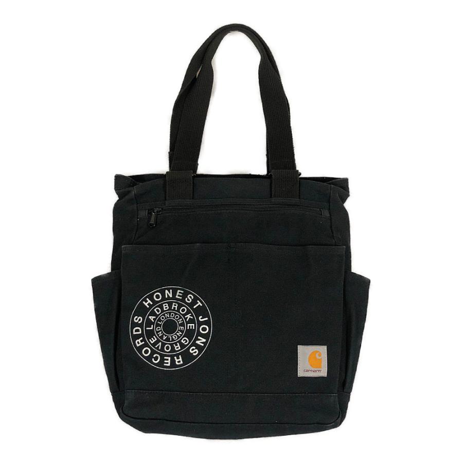 CARHARTT カーハート HONEST JONS RECORDS Kit Bag キャンバス トートバッグ 黒 サイズフリー 正規品 / 33138｜reuseshop-closer｜02