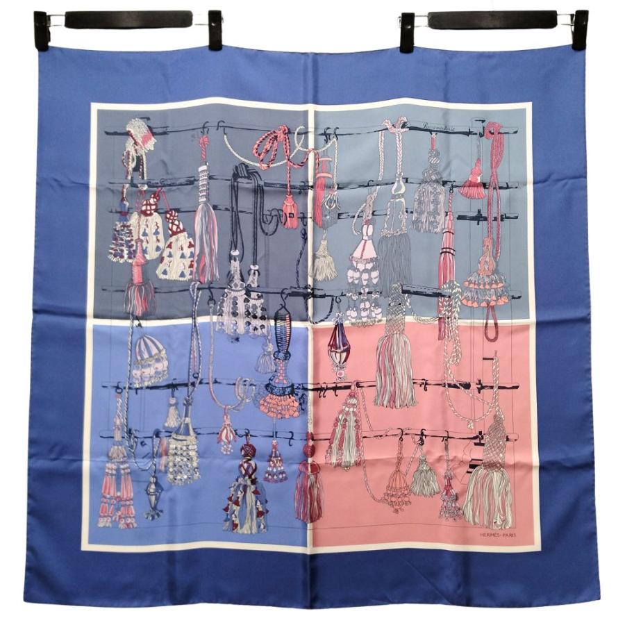 HERMES（エルメス） シルクスカーフ カレ90 Passementerie 紐飾り