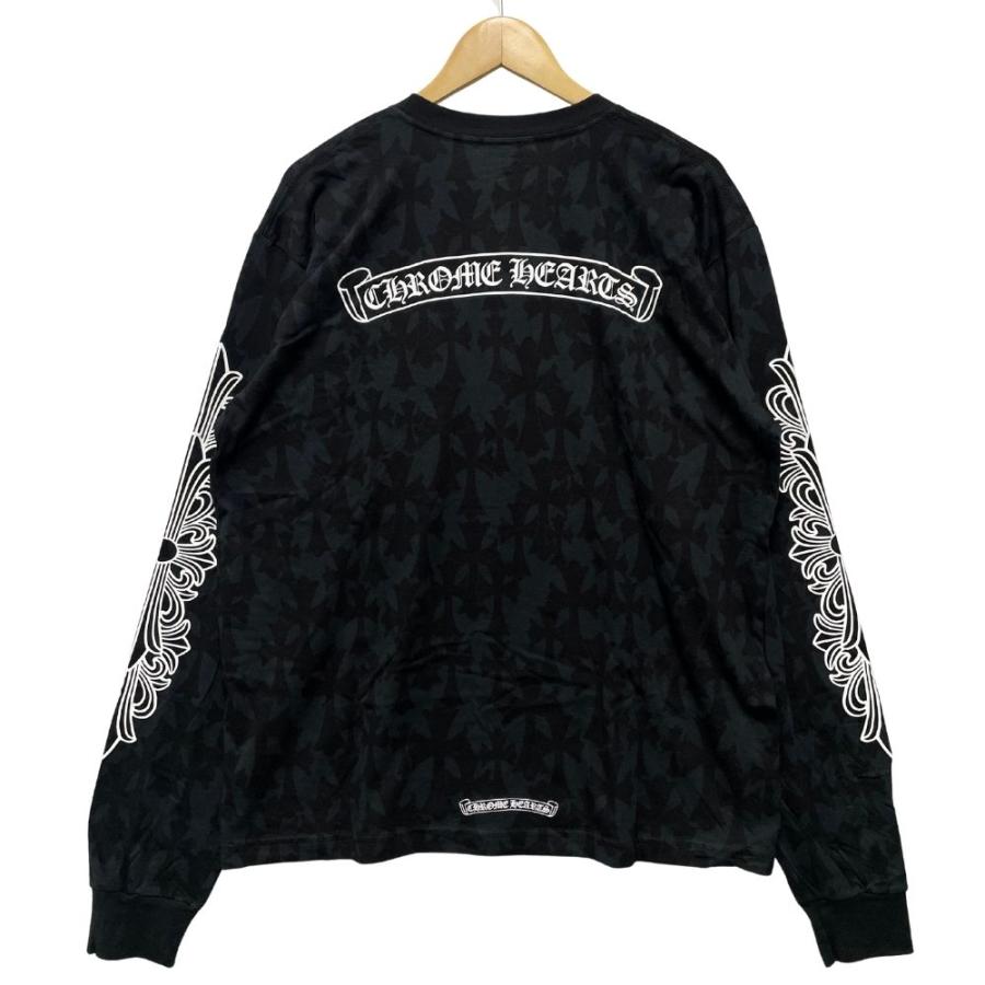 CHROME HEARTS クロムハーツ Graveyard Cemetery Cross L/S T CHROME HEARTS クロムハーツ Graveyard Cemetery Cross L/S T